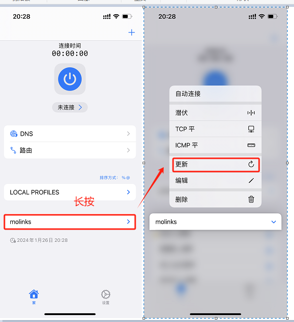 Streisand 更新订阅